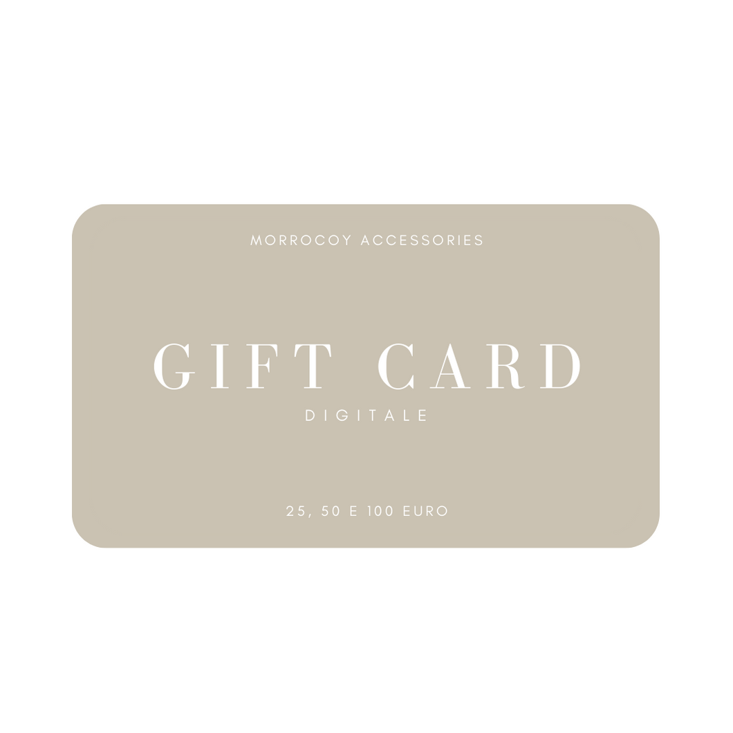 GIFT CARD: CARTA REGALO